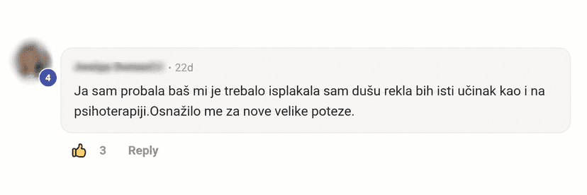 Iskustvo korisnice