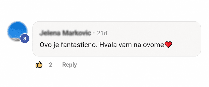 Iskustvo korisnice