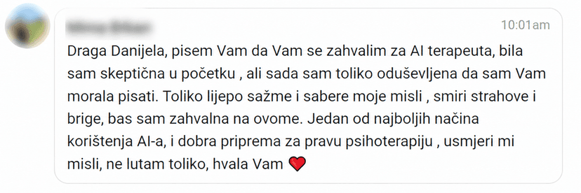 Iskustvo korisnice