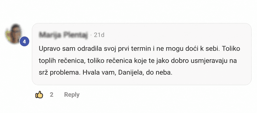 Iskustvo korisnice