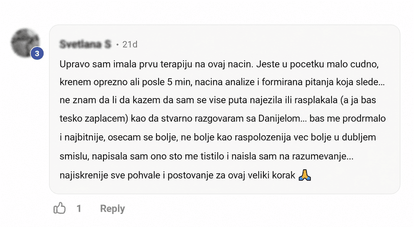 Iskustvo korisnice